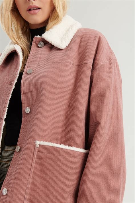 how to wear oversized corduroy jacket|women's distressed corduroy jacket.